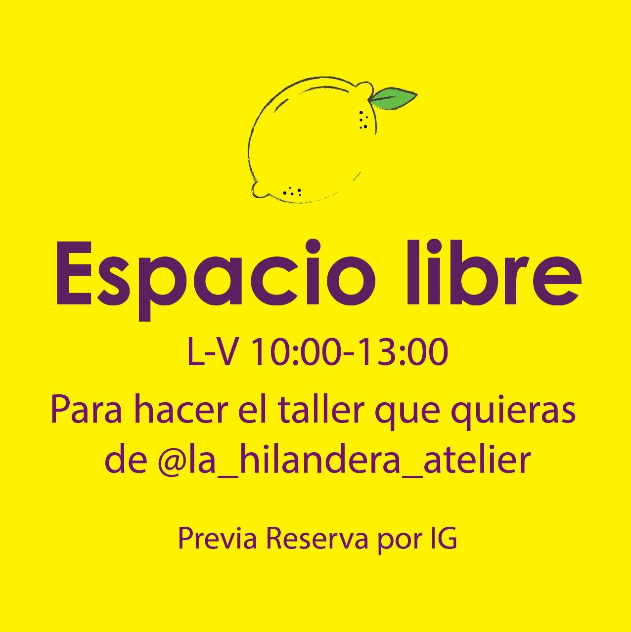 .Taller libre